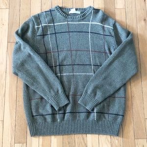 Geoffrey Beene Green Knit Sweater